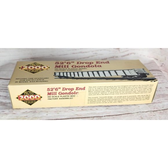Proto 2000 Series 52' 6" Drop End Mill Gondola -HO Scale Factory Assembled Train - Picture 9 of 14